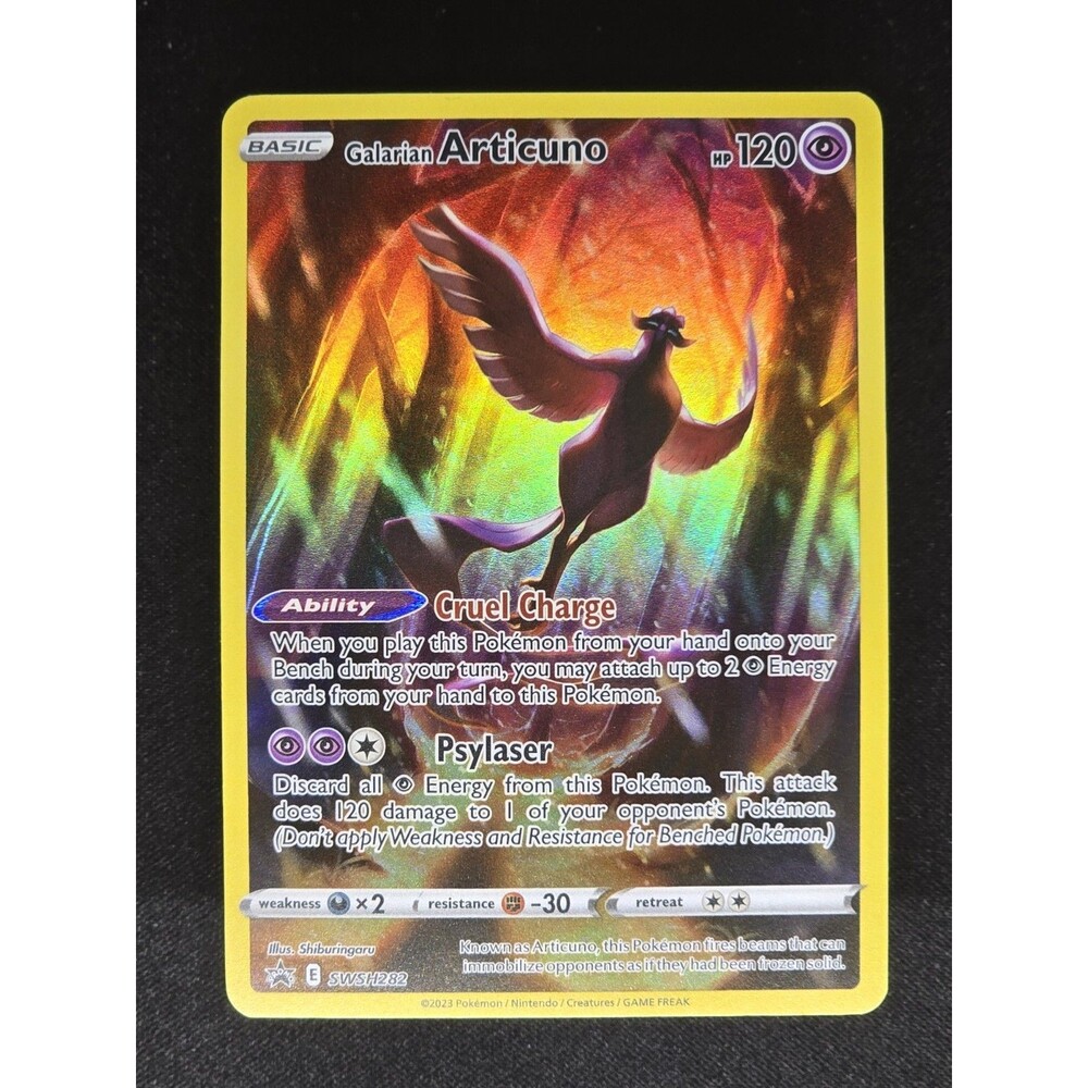 Galarian Articuno SWSH282 Holo Sword & Shield Promo Pokemon Near Mint
